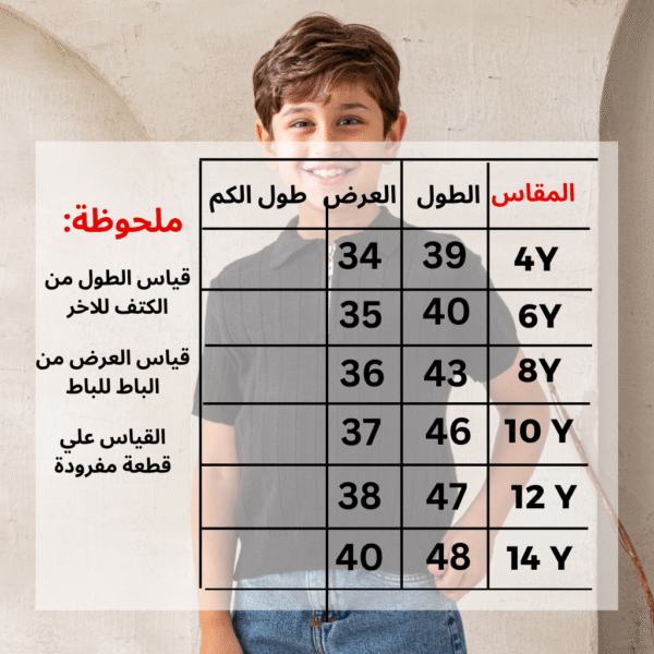 ⁦تيشرت بولو_K381⁩ - الصورة ⁦2⁩