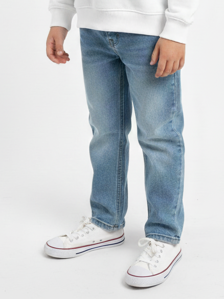 Light Blue Jeans Unisex | بنطلون جينز - الصورة 2