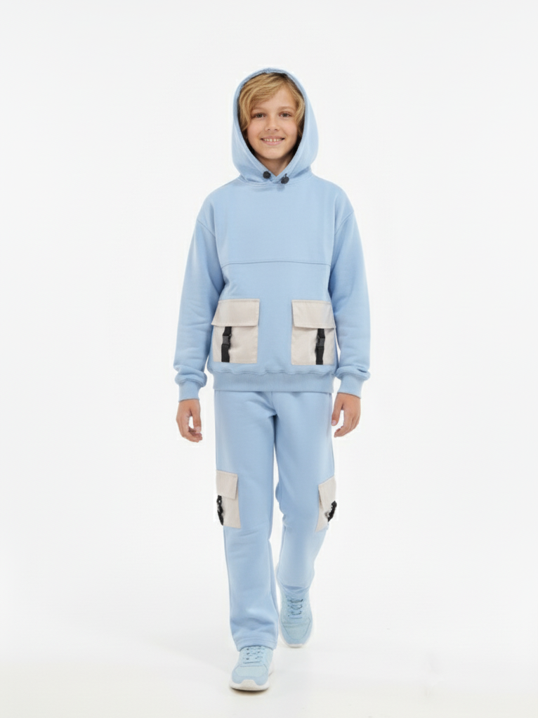 Boys Blue Set | سوت أولادي - الصورة 3