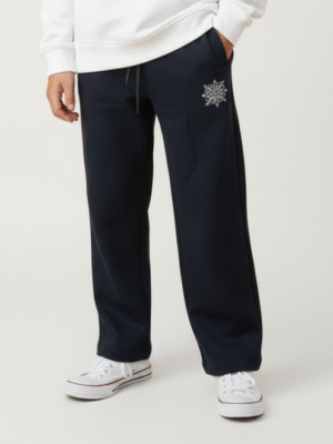 سويت بانتس يونيسكس كحلي – ملابس أطفال خروج شتوي مريحة