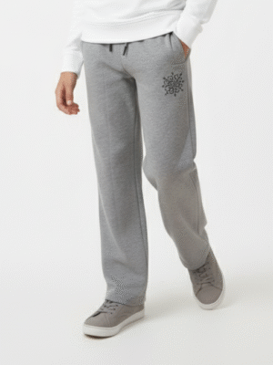 سويت بانتس رمادي شتوي أولادي وبناتي – ملابس أطفال راقية