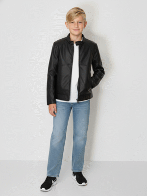 Leatherette Jacket for Boys | جاكيت أولادي