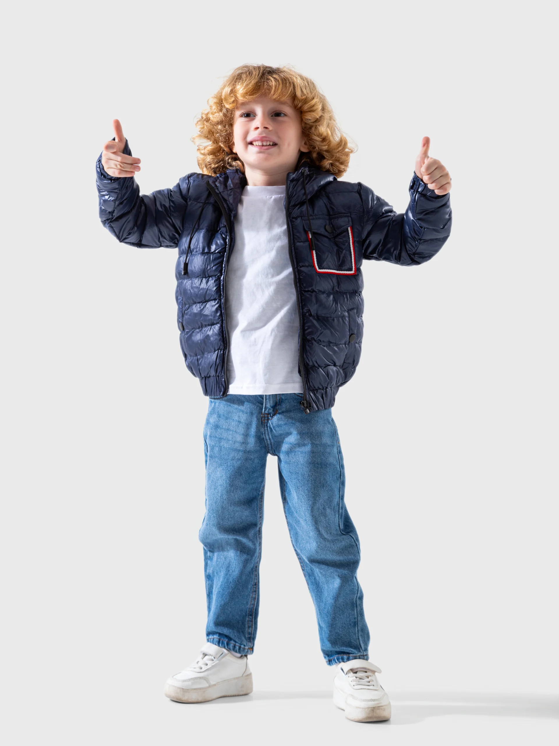 Boys Puffer Bomber Jacket | جاكيت أولادي
