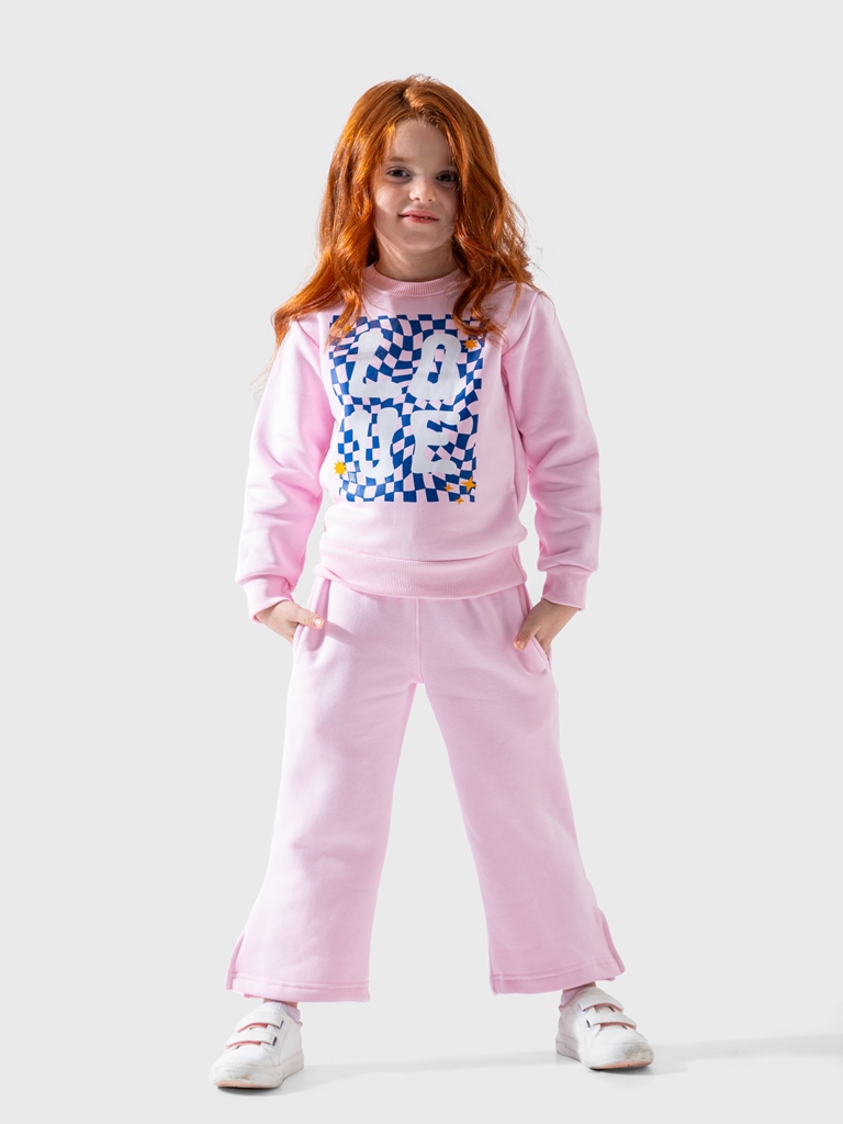 Pink Cotton Suit for Girls | سوت بناتي