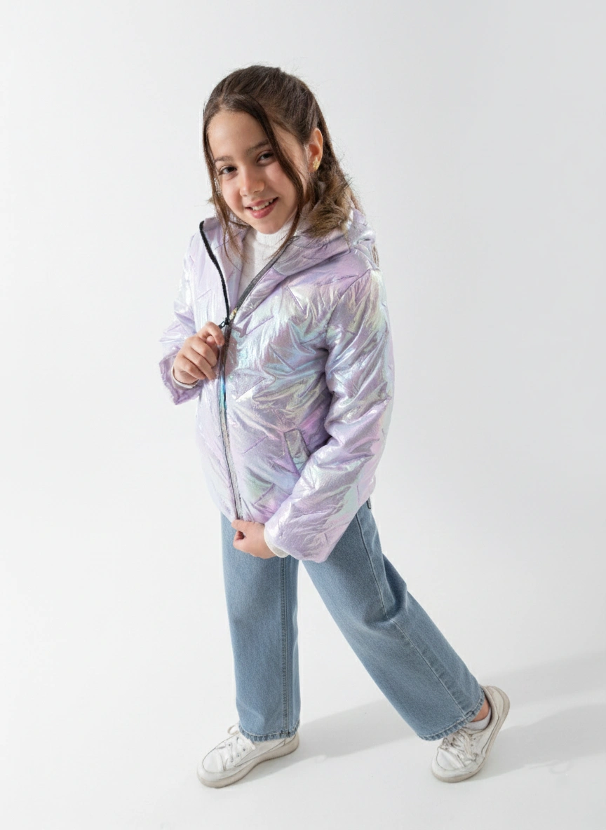 Puffer Jacket for Girls | جاكيت بناتي - الصورة 2