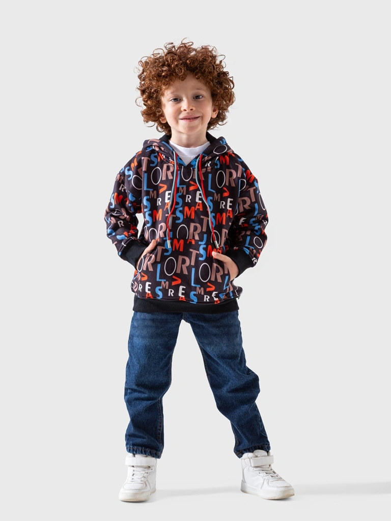 Hoodie Sporty for Baby Boys | هودي أولادي