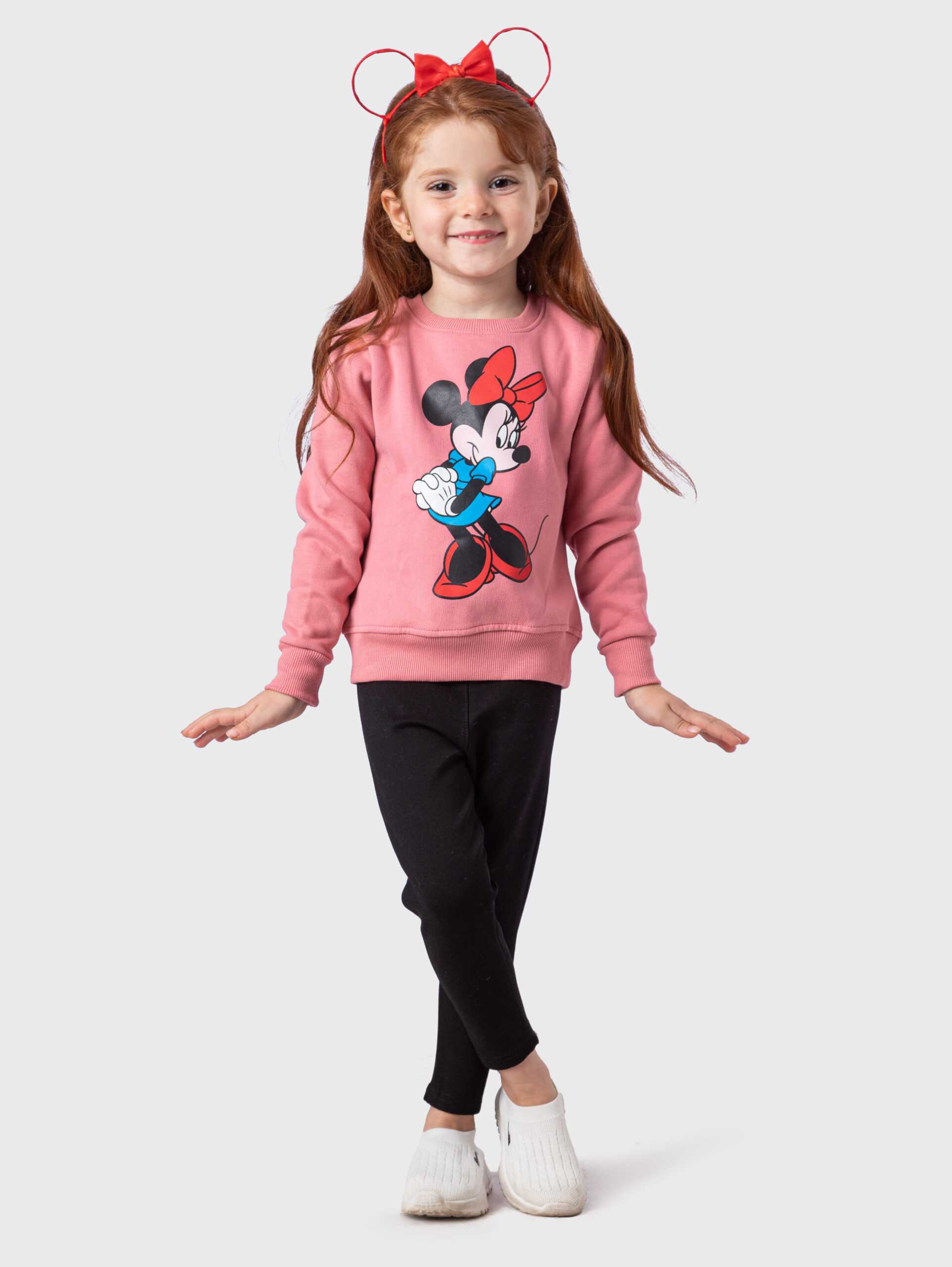 Kids Minnie Mouse Winter Pajamas for Baby Girls