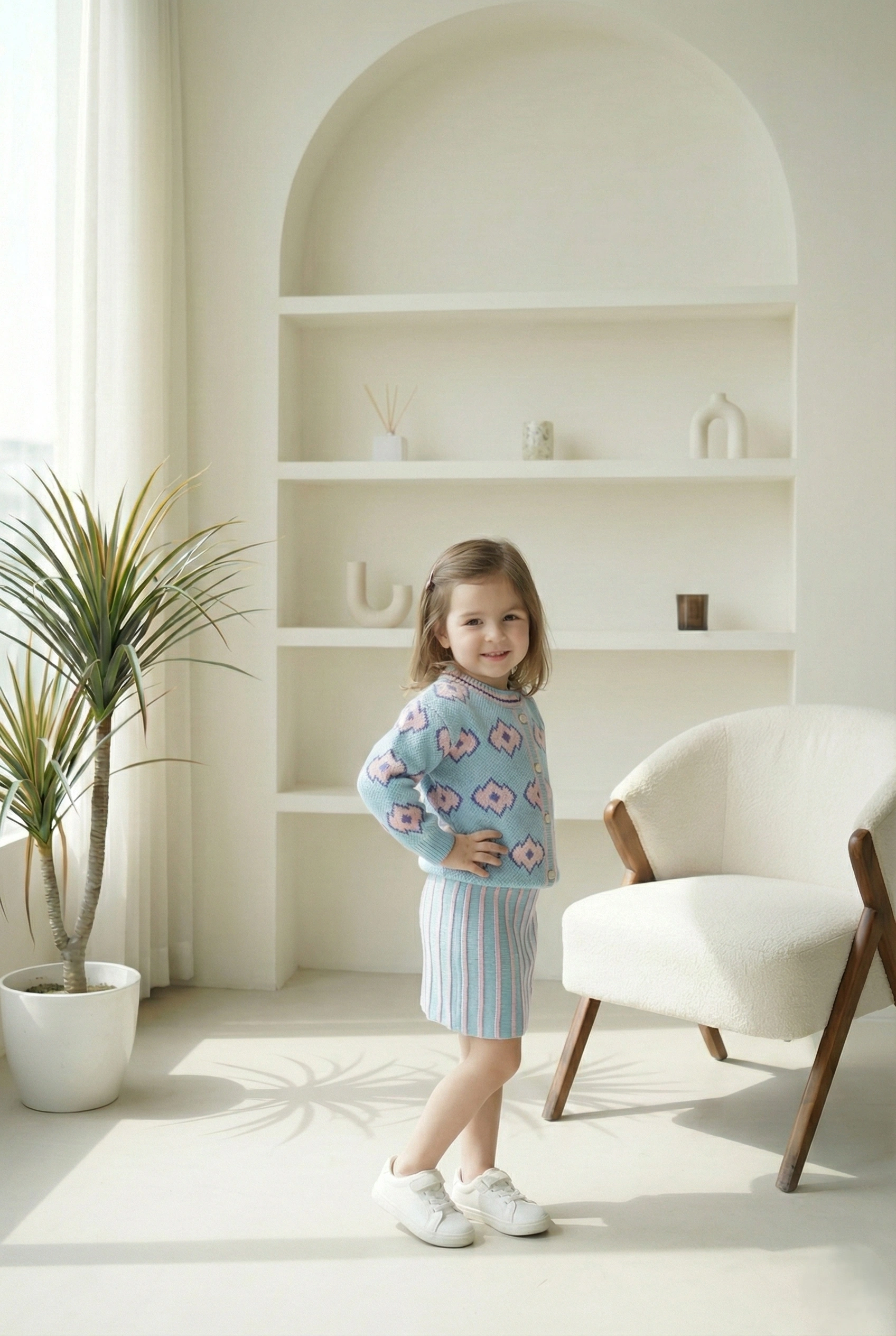 Knitted Set for Girls | سوت بناتي