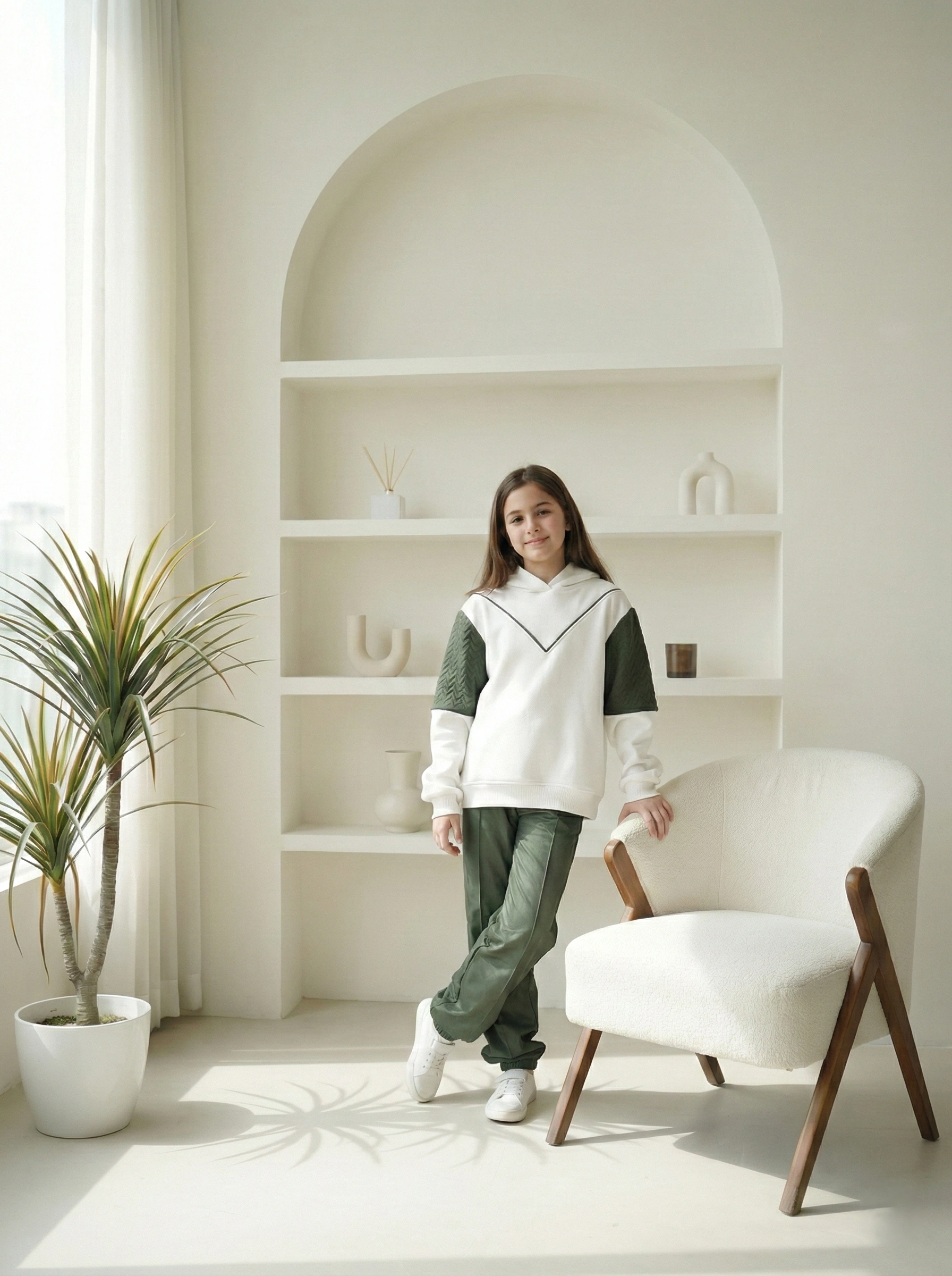 Hoodie Set for Girls | سوت بناتي - الصورة 2