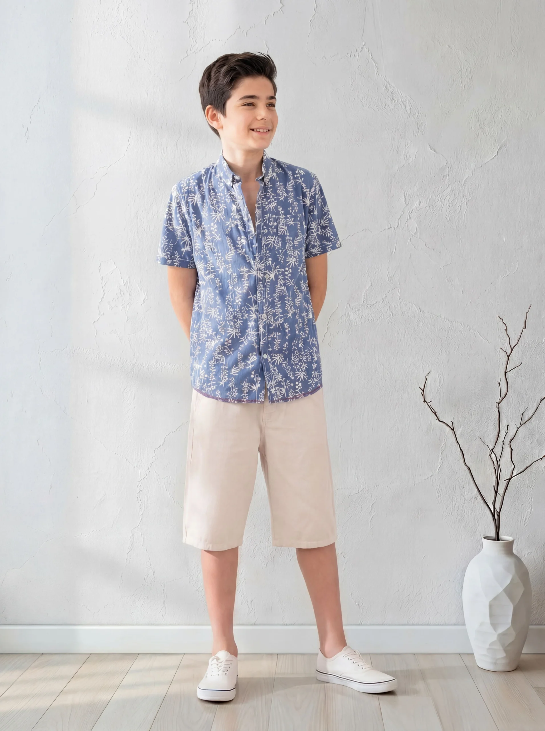 Printed Shirt for Boys | قميص أولادي