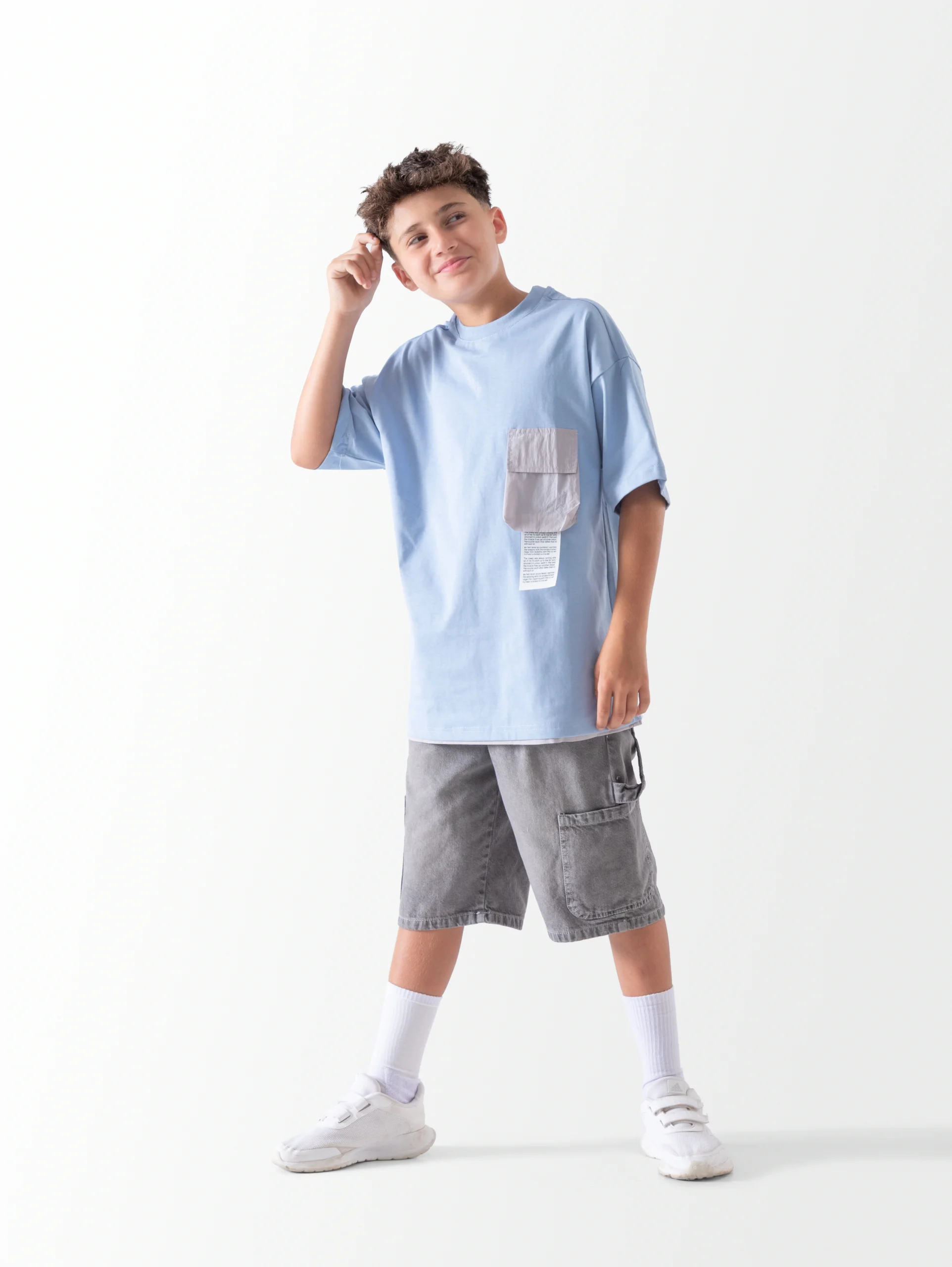 Oversized T-shirt for Boys | تيشيرت أولادي