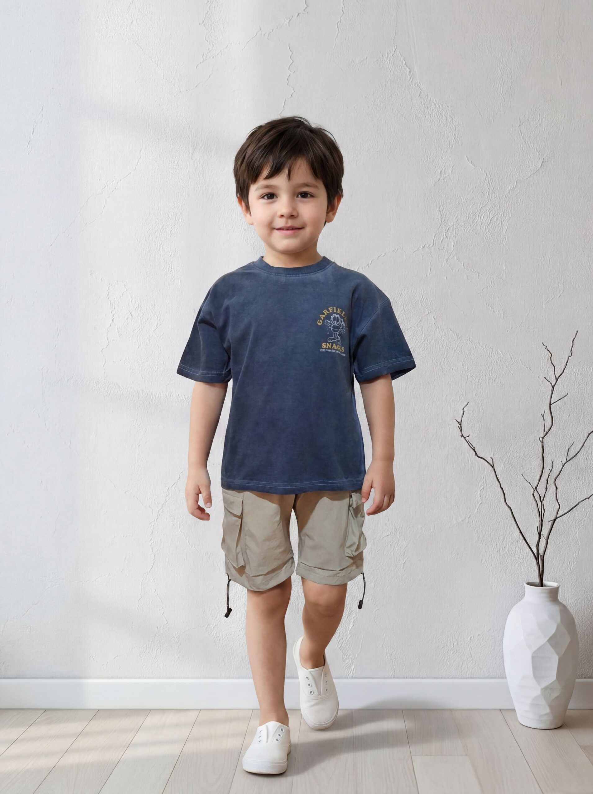 Garfield T-Shirt for Boys | تيشيرت أولادي