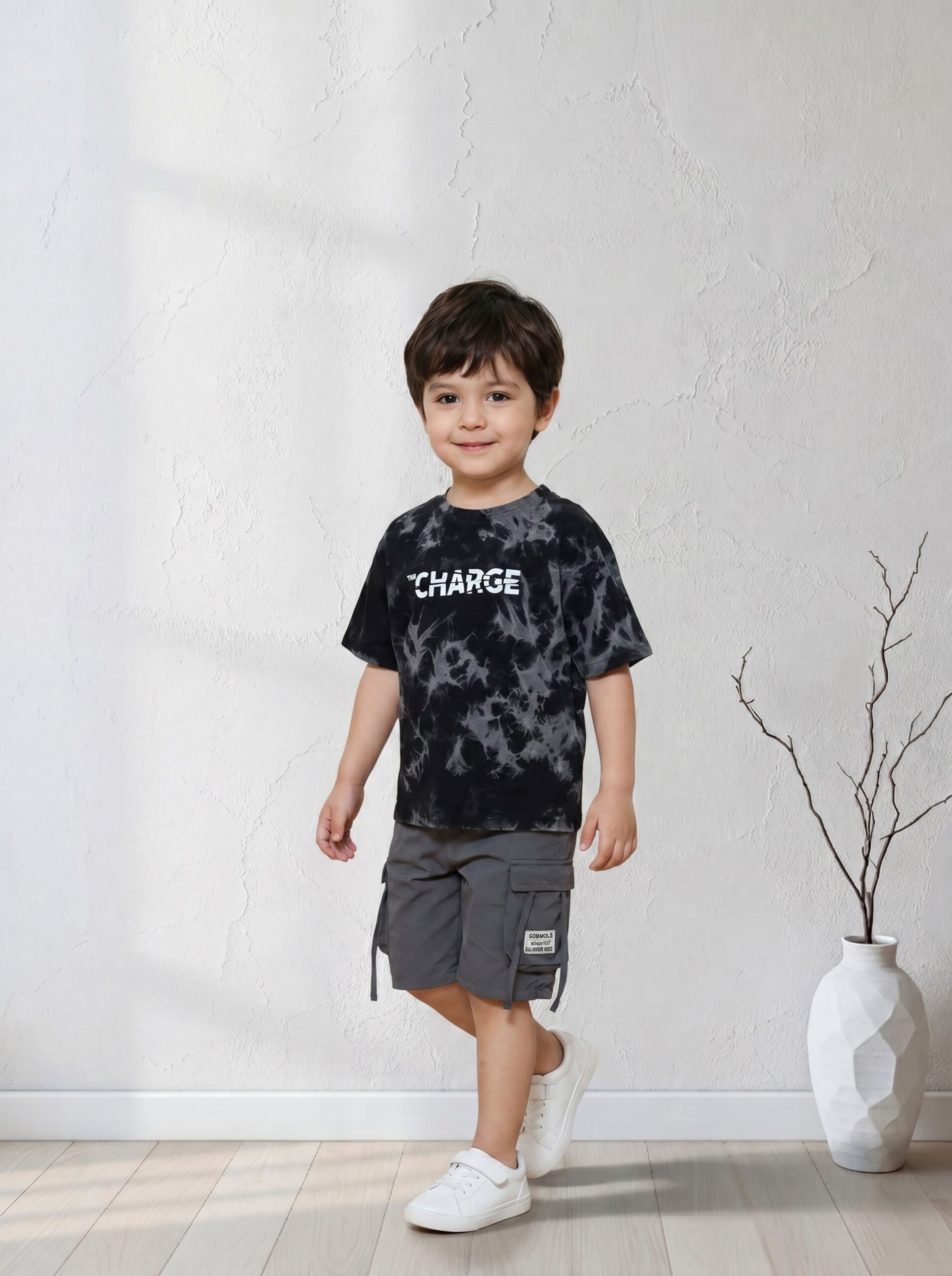 Tie-Dye T-Shirt for Boys | تيشيرت أولادي