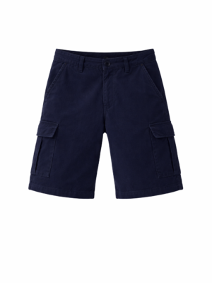 شورت كارجو أولادي كحلي – ملابس أطفال صيفي أنيق