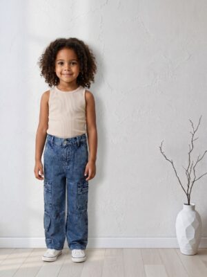 توب بناتي بيج صيفي – ملابس أطفال بنات خروج