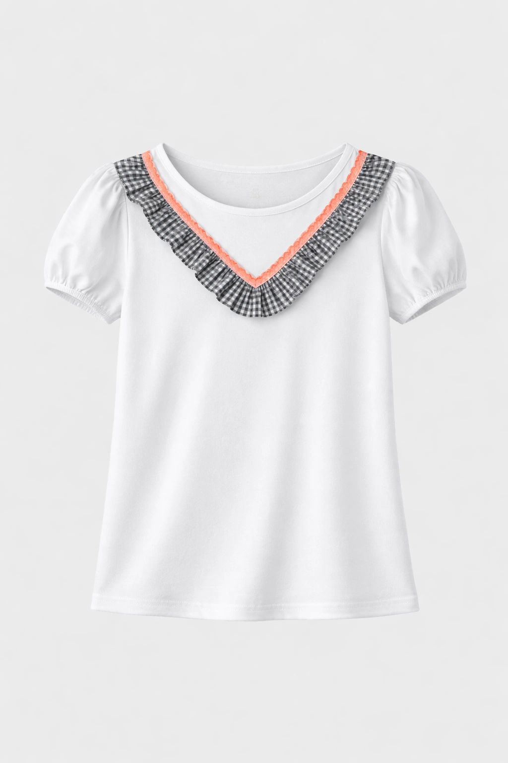 White Puff Blouse for Girls | بلوزة بناتي