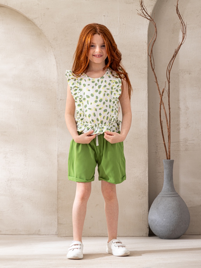 Set Top and Shorts for Girls | سوت بناتي