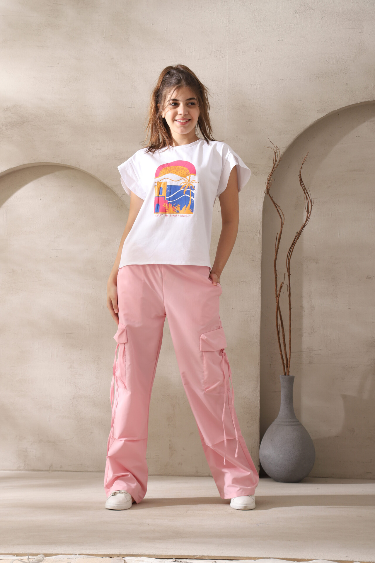 Printed T-shirt for Girls | تيشيرت بناتي
