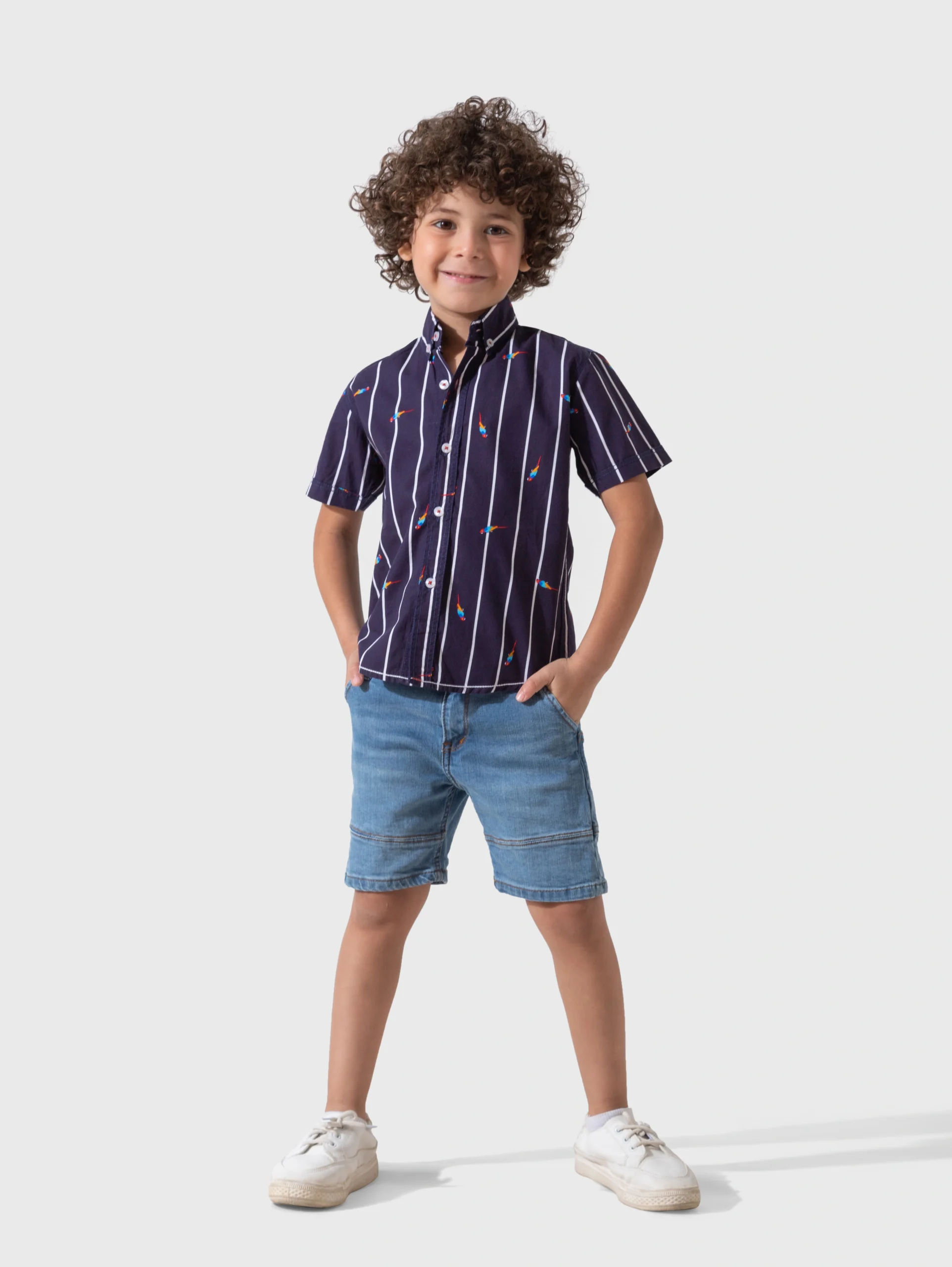 Boys Striped Shirt | قميص أولادي