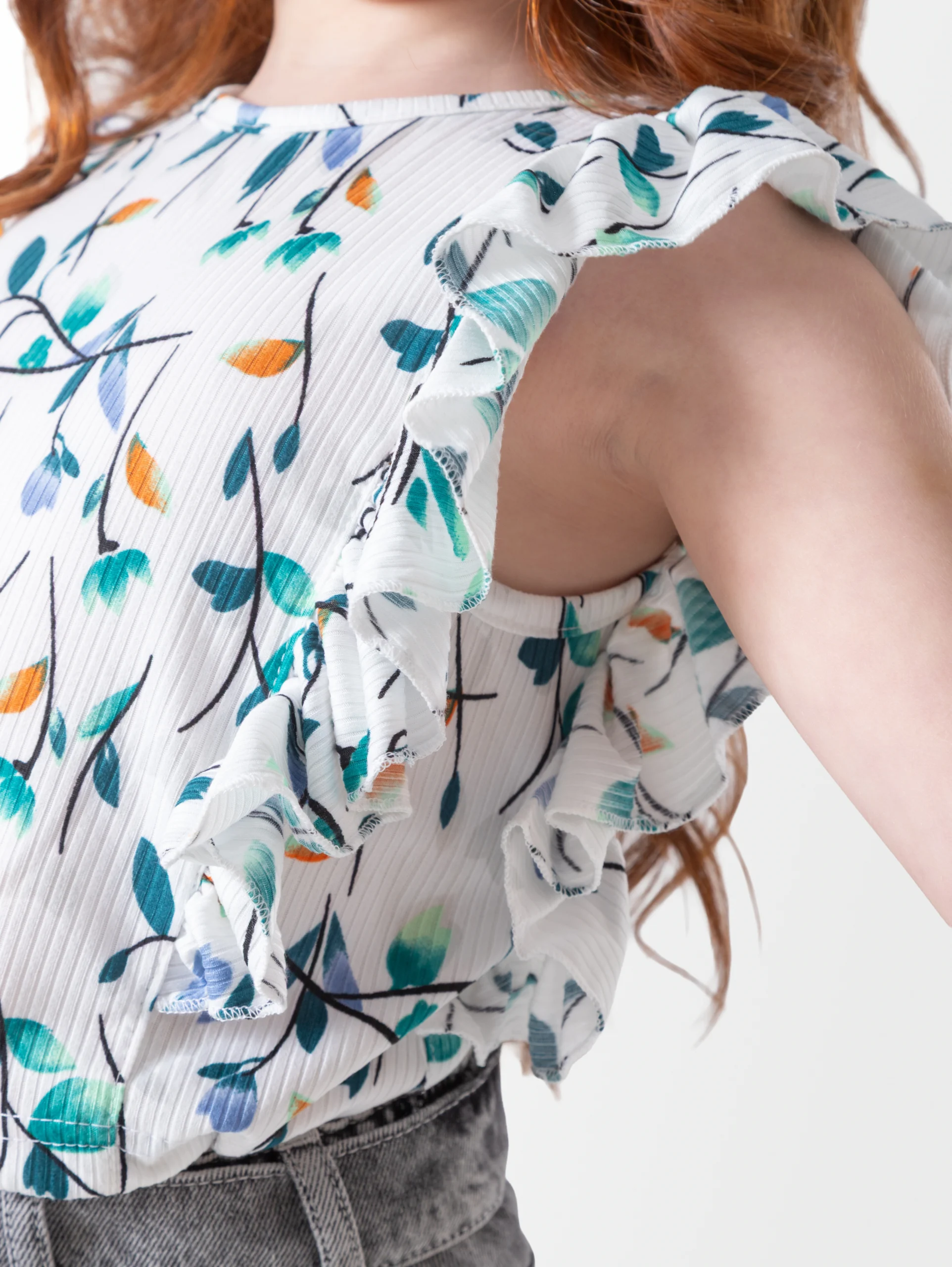 Shirt Girls Floral | بلوزة بناتي - الصورة 2