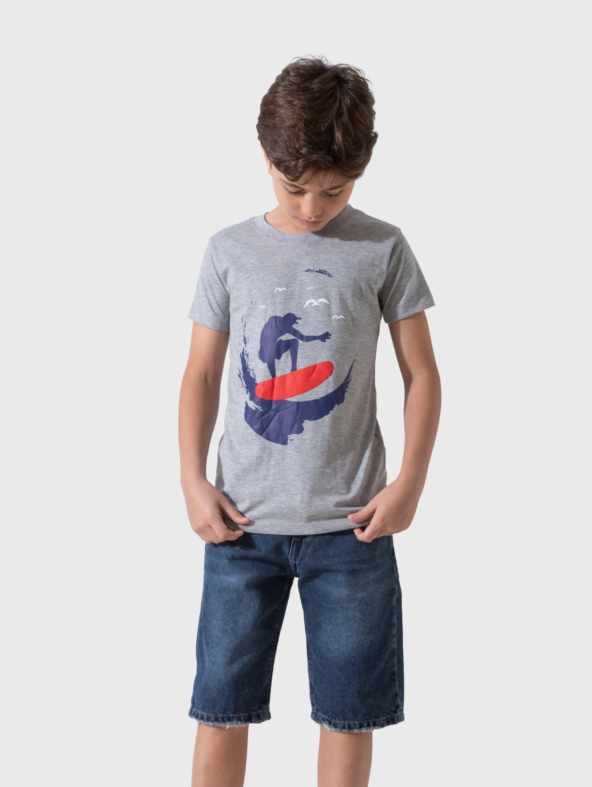 Shirt Boys Surf Print | تيشيرت أولادي