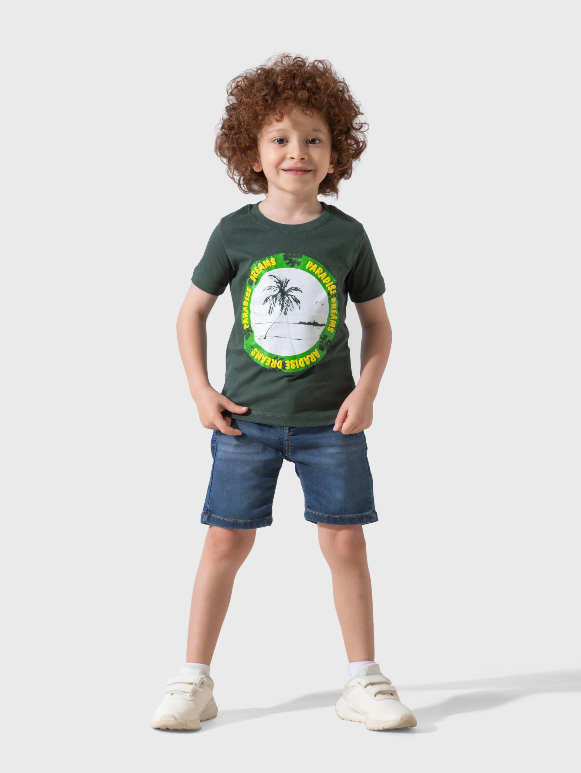Shirt Boys Paradise Print | تيشيرت أولادي