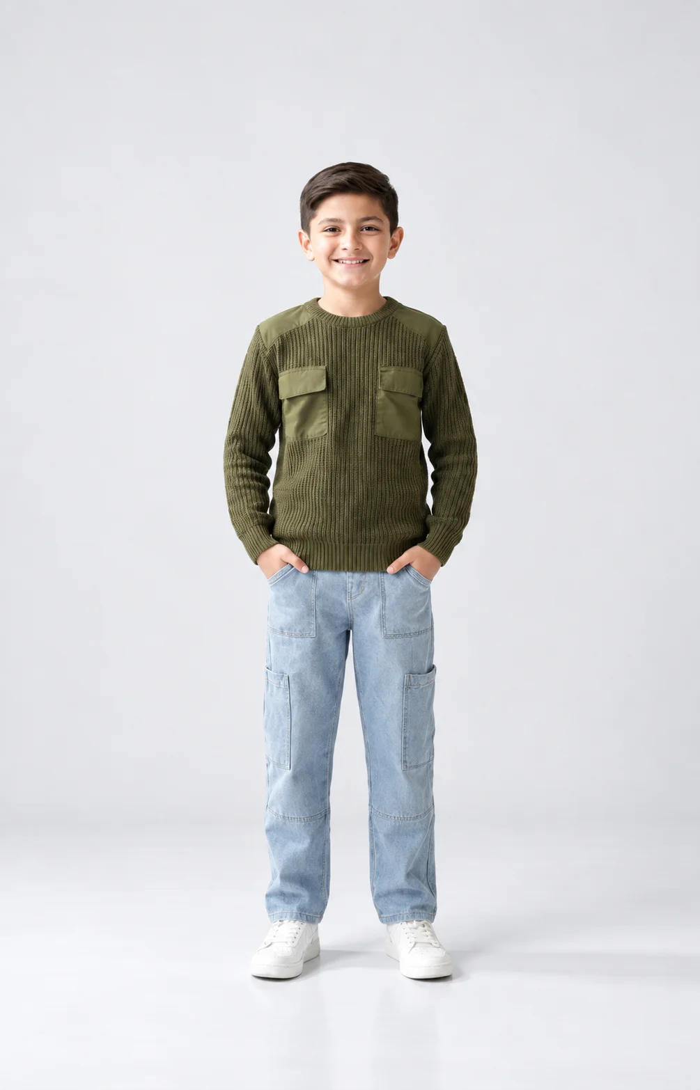 Sweater Boys Knit | بلوفر أولادي